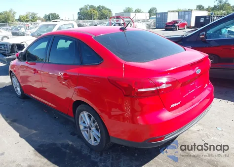 2015 Ford Focus Se z USA, uszkodzony, nr VIN 1FADP3F25FL298081